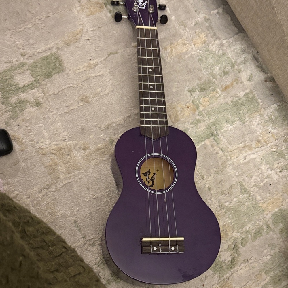Vibrant Purple Kids Ukulele